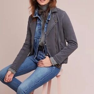 Marrakech Moto Jacket Faded Black Size S